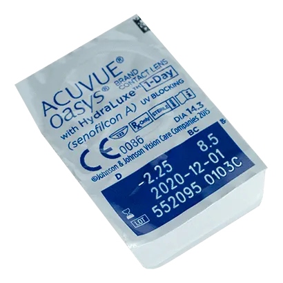Soczewki kontaktowe jednodniowe ACUVUE OASYS 1-DAY 30 szt. moc -2,50