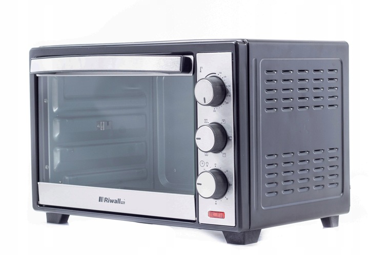 PIEKARNIK ELEKTRYCZNY RIWALL RPI-01 25L TERMOOBIEG ROŻNO GRILL