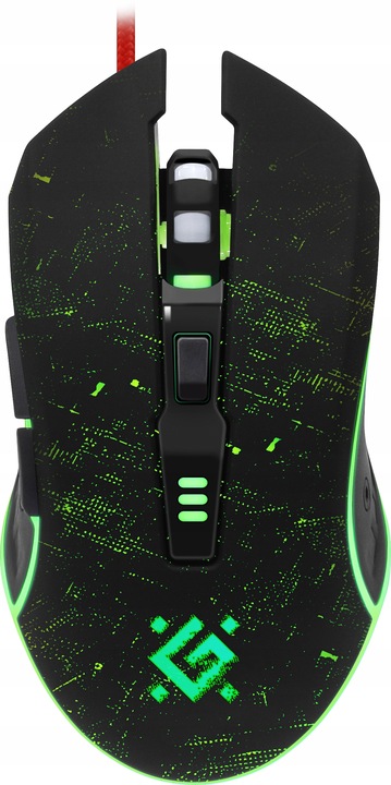 MYSZKA PRZEWODOWA GAMINGOWA DLA GRACZY PODŚWIETLENIE LED 7200 DPI