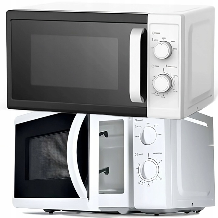 Mikrofalówka, Kuchenka mikrofalowa STARQ 20L 700W Biała, Timer,