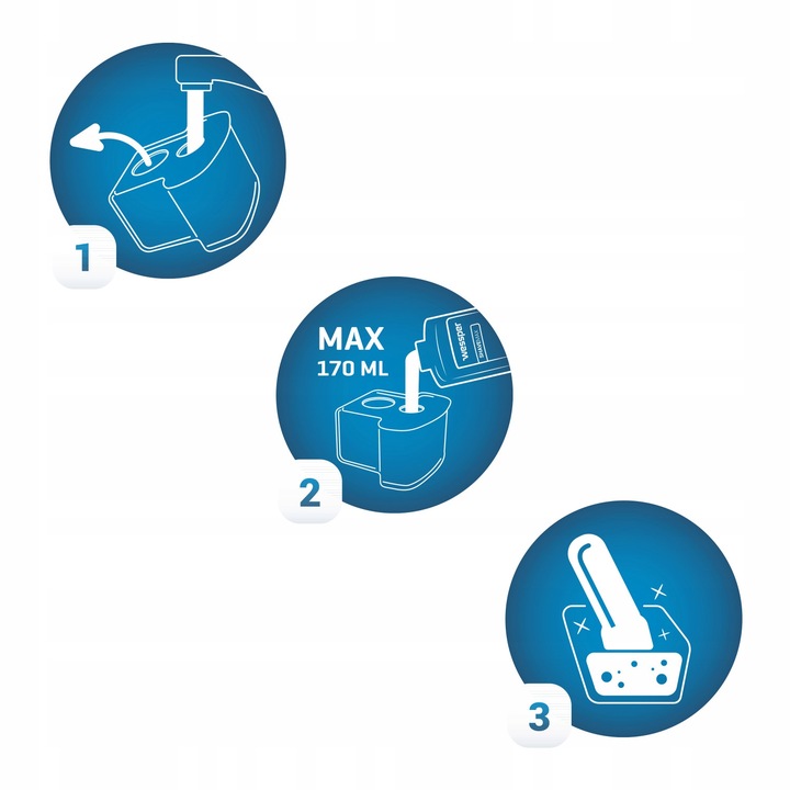 PŁYN CZYSZCZĄCY WKŁAD DO GOLAREK CCR 2 L DO BRAUN