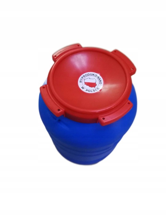 Beczka spożywcza do kiszenia 30L - wielofunkcyjny pojemnik niebieski