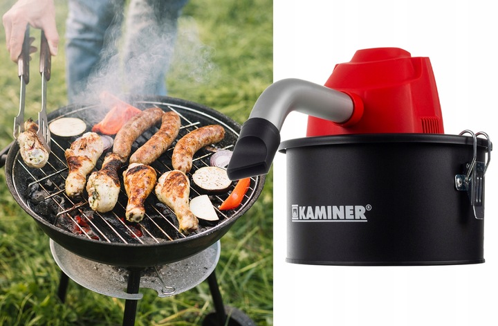 Odkurzacz do Kominka Popiołu Przemysłowy Gruzu Separator Pieca Mocny