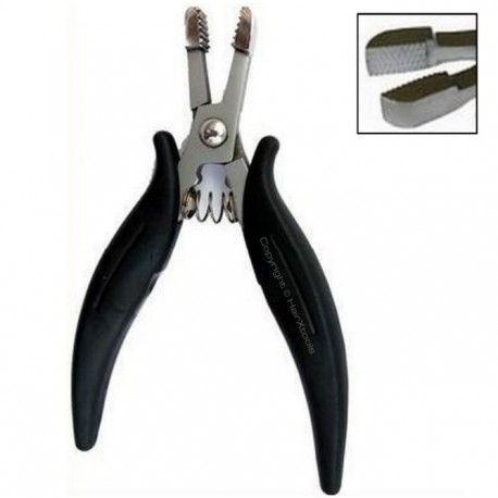 SZCZYPCE CĄŻKI DO KERATYNY ZDEJMOWIE PASEMEK SHARP przedłużanie włosów