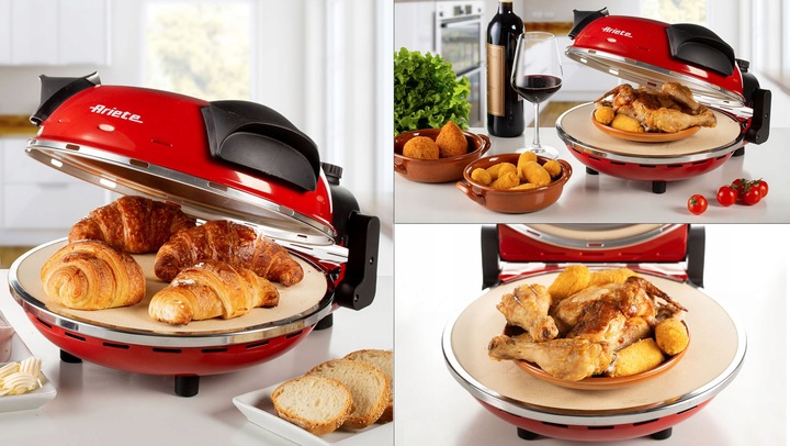 PIEC DO PIZZY ARIETE 909 kamień 400°C + NÓŻ DO PIZZY + EBOOK GRATIS!