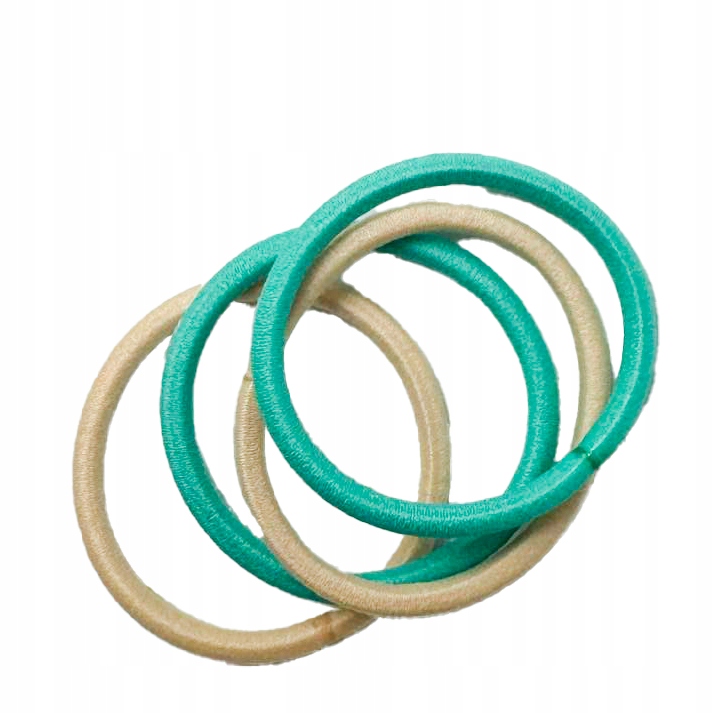 GUMKI PRZECIW WSZOM DO WŁOSÓW NA WSZY ODSTRASZAJĄCE DLA DZIECKA zestaw 4x