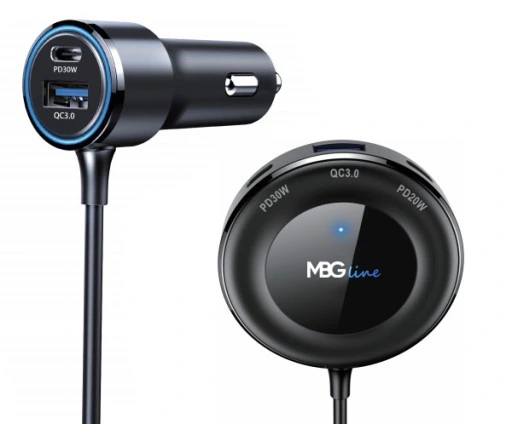 ROZDZIELACZ GNIAZDA ZAPALNICZKI ŁADOWARKA USB PD