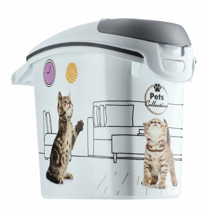 CURVER POJEMNIK NA SUCHĄ KARMĘ ŻWIREK DLA KOTA 15L