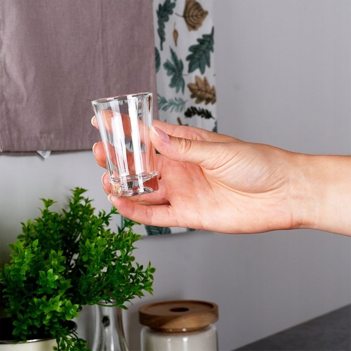 12x Kieliszki DO WÓDKI shotów szklane zestaw komplet kieliszków 40 ml