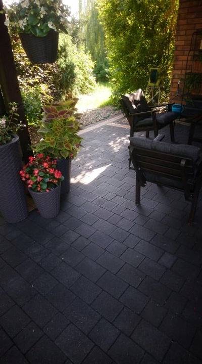 Suchy Piasek Bazaltowy Fuga Zasypka Grafit Do Kostki Brukowej 1-2 mm