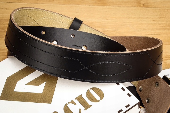 Pasek Męski Szeroki Pas wojskowy Gracio + GRATIS