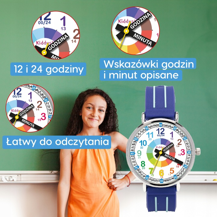 Kiddus Nauczyciel Czasu Polski Niebieski