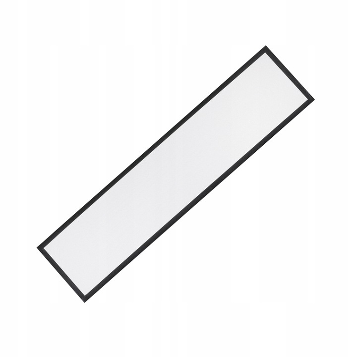 PANEL LED SUFITOWY 120x30 50W NATYNKOWY CZARNY CCD