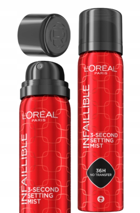 LOREAL Infaillible Setting spray utrwalający makijaż utrwalacz fixer 75ml