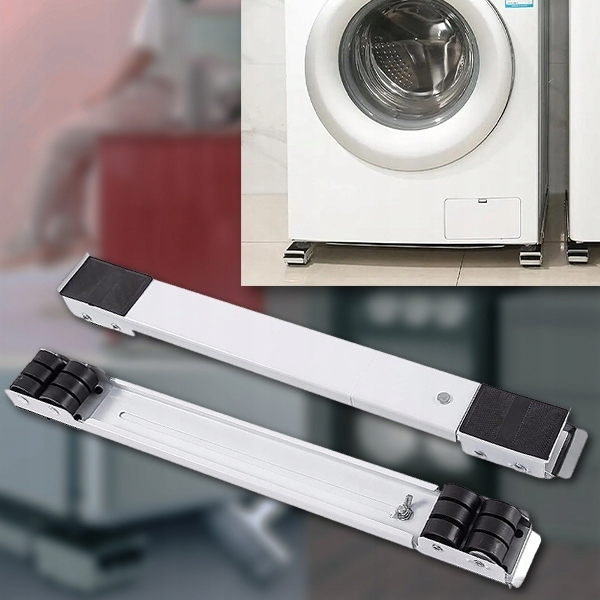 PODSTAWA RUCHOMA AGD NA KÓŁKACH STOJAK ROLKI DO MEBLI 200KG X2