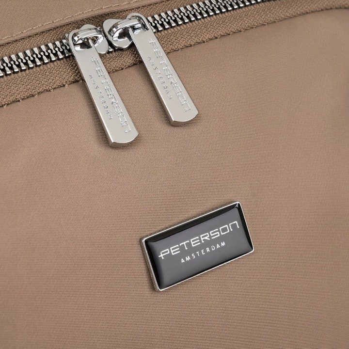 Peterson plecak miejski PTN CPY-04-6173 BEIG beżowy