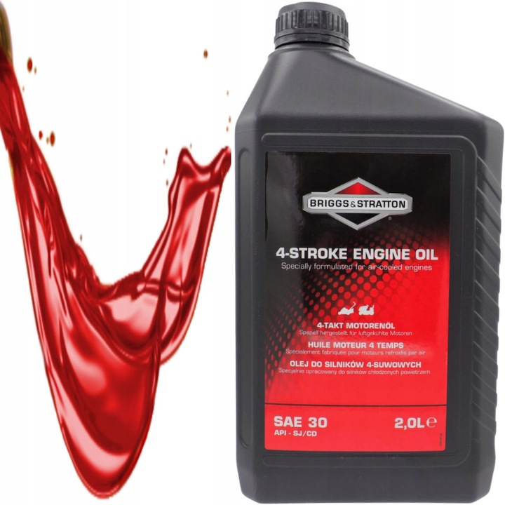 OLEJ DO KOSIARKI SILNIK CZTEROSUWOWY SAE 30 2L BRIGGS&STRATTON 4-SUW