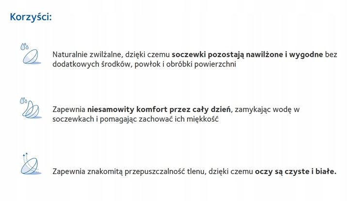 Soczewki Biofinity 3 szt. moc -1,50 BC 8,6