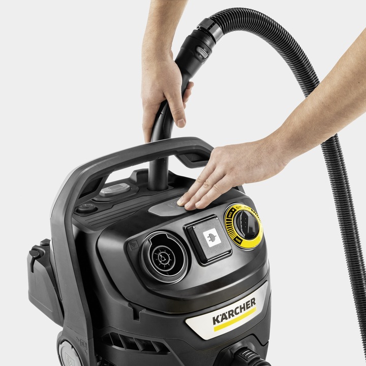 ODKURZACZ PRZEMYSŁOWY KARCHER KWD 6 PREMIUM 1300 W gniazdo elektronarzędzi