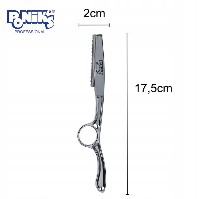 Nóż Chiński Brzytwa Fryzjerska Do Cieniowania Włosów + ŻYLETKA