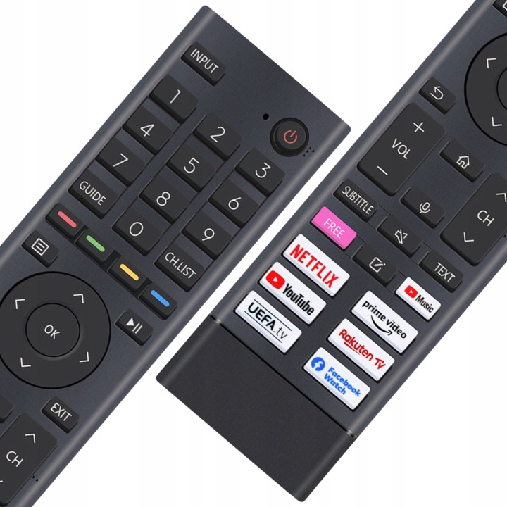 PILOT ERF3B80H DO HISENSE NETFLIX PRIME VIDEO RAKUTEN TV