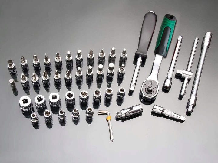 Zestaw klucze NASADKI 1/4 narzędzia klucze grzechotka TORX BITY INBUS