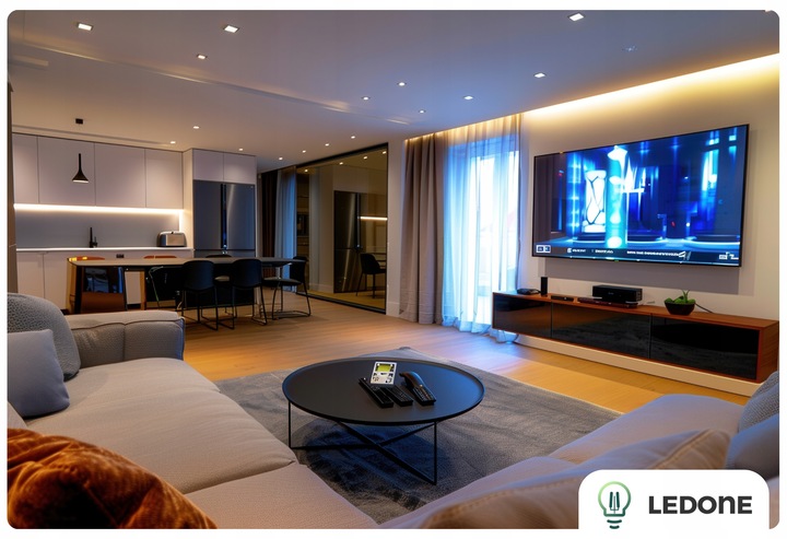 TAŚMA LED PASEK 5m BIAŁA ciepła neutralna zimna 12v ZESTAW + PILOT