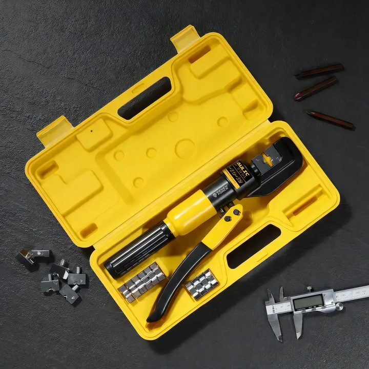 ZACISKARKA HYDRAULICZNA DO TULEJEK KABLOWYCH MATRYCE 4-70MM ZESTAW XL