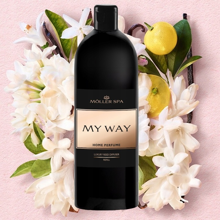 UZUPEŁNIACZ ZAPACH PERFUM MY WAY DO DOMU PATYCZKI ZAPAS DO DYFUZORÓW 750ML