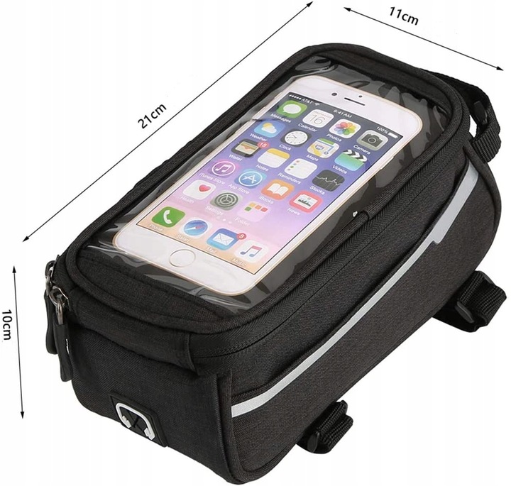 SAKWA TORBA TOREBKA ROWEROWA RAMĘ TELEFON B-SOUL 7