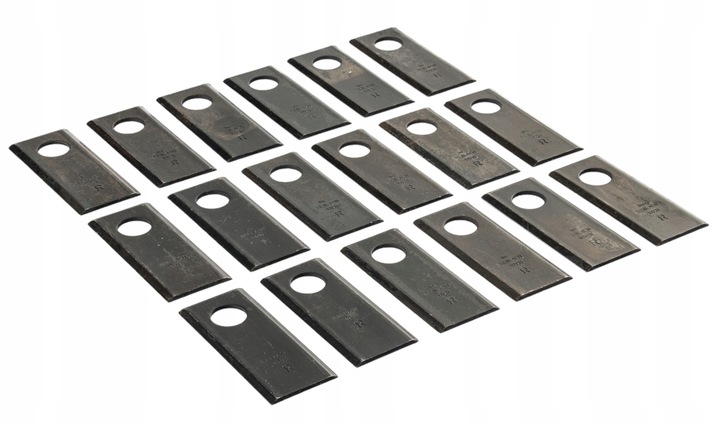 NÓŻ NOŻYK DO KOSIARKI ROTACYJNEJ 18 SZT GERLACH 94x40x3 NOŻE KOMPLET