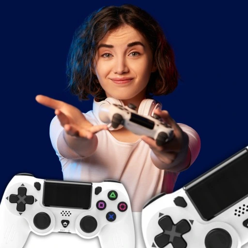 BEZPRZEWODOWY PAD GAMINGOWY DO PS4 KONTROLER DOUBLESHOCK WIBRACJE ZAMIENNIK