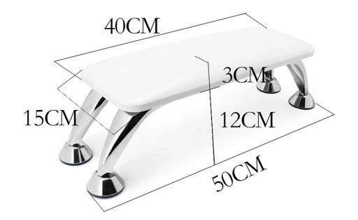 PODSTAWKA PODKŁADKA poduszka pod dłoń rękę do manicure pedicure na nóżkach