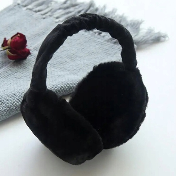 NAUSZNIKI ZIMOWE JESIENNE NA USZY CIEPŁE FUTERKO PLUSZOWE REGULOWANE