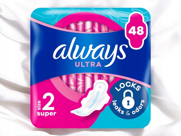 Podpaski ALWAYS Ultra Day Long Rozmiar 2 (48 sztuk)
