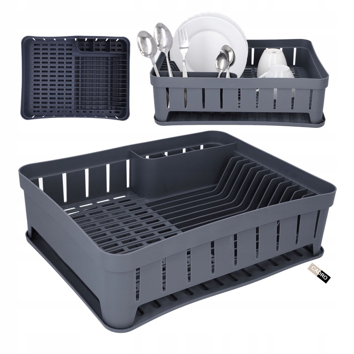 Suszarka do naczyń stojąca ociekacz z tacką