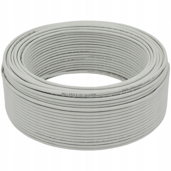 KABEL PRZEWÓD SIECIOWY LAN SKRĘTKA RJ45 UTP KAT.5E CAT.5E 100M LANBERG