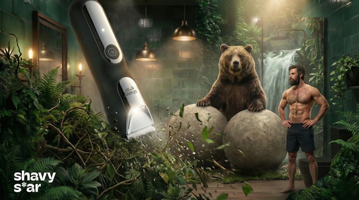 Golarka do miejsc intymnych dla mężczyzn Maszynka do strzyżenia Shavy