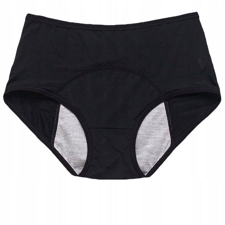 2 szt majtki menstruacyjne figi damskie menstruacyjna nieprzeciekające 3XL