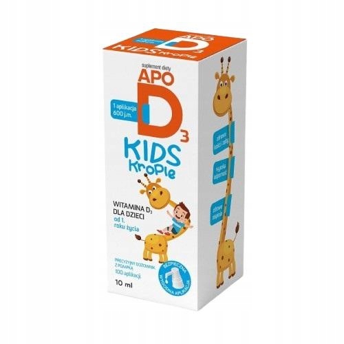 ApoD3 Kids 600 j.m. krople, 10ml