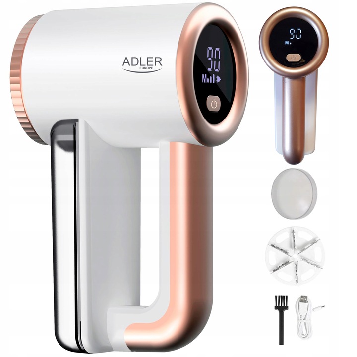 Golarka do ubrań ADLER AD 9617 Elektryczna Mocna Do swetrów Z