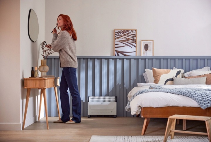 GRZEJNIK ELEKTRYCZNY KONWEKTOROWY DOMOWY 2000W TERMOSTAT QLIMA