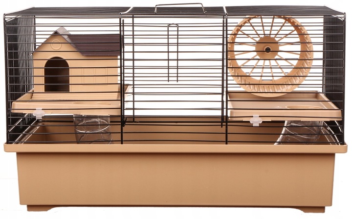 KLATKA DLA CHOMIKA MYSZY DOMEK KOŁOWROTEK TUNELE