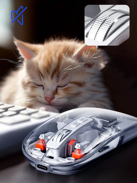 Myszka bezprzewodowa Defender IXES MM-999 optyczna 2400dpi 2.4GHz Bluetooth