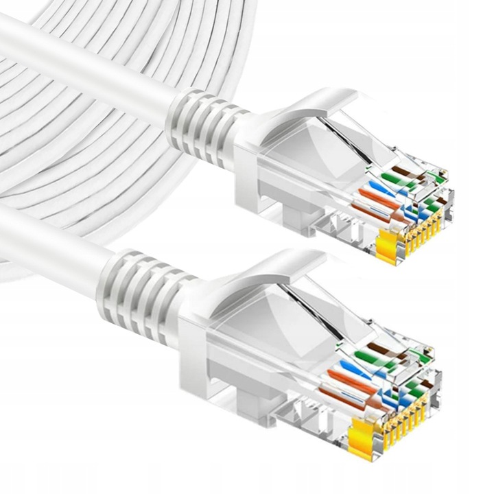 KABEL SIECIOWY LAN ETHERNET RJ45 UTP PRZEWÓD 20M