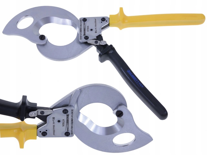 Nożyce zapadkowe do kabli 500 mm2 ENERGOTYTAN KT60 / OBCINAKI DO KABLI