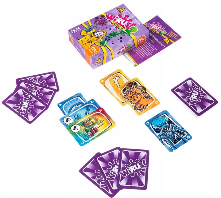 WIRUS 2 EWOLUCJA - GRA KARCIANA - DODATEK - TREFL