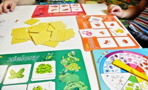 GRA EDUKACYJNA dla 4 Latka Gram w Kolory ZABAWA