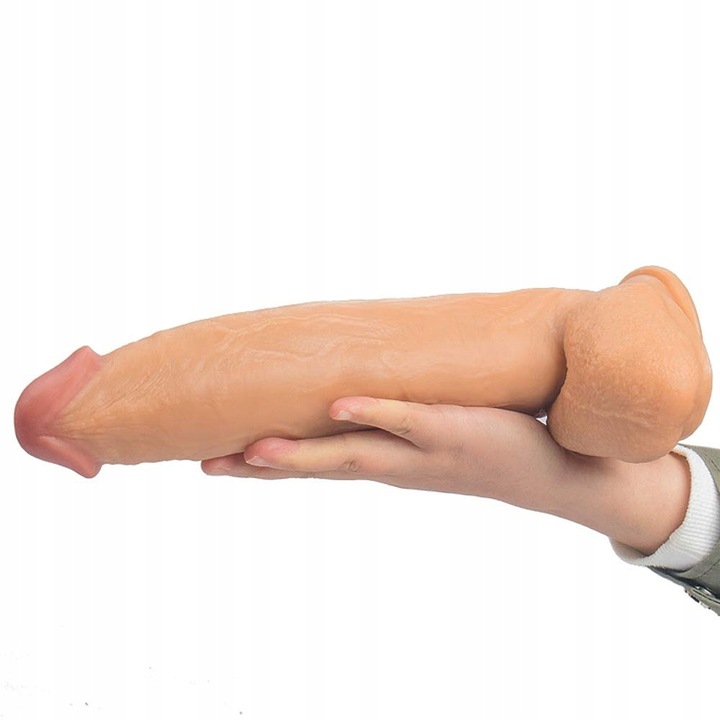 WIELKIE DILDO, SZTUCZNY GIGANT PENIS NA PRZYSSAWCE, DONG