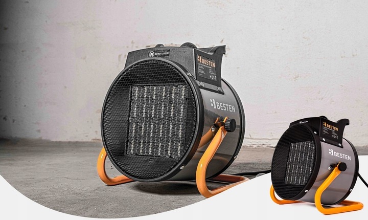 Nagrzewnica Elektryczna 3,5KW Termowentylator Dmuchawa Grzejnik